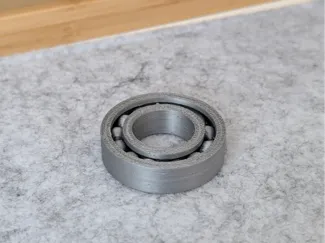 Print-in-Place Bearing - Oil Hack for Super Spin!