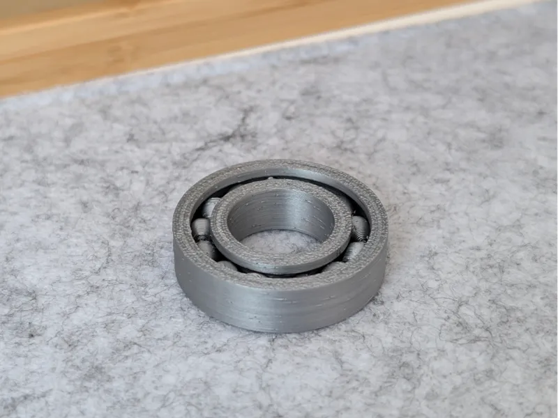 Print-in-Place Bearing - Oil Hack for Super Spin!