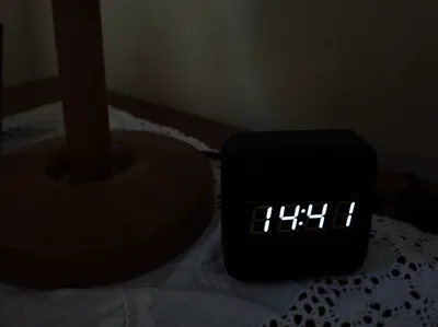clock in box