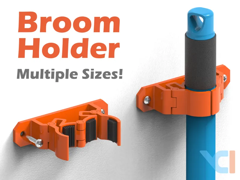 Grippy Broom Holder