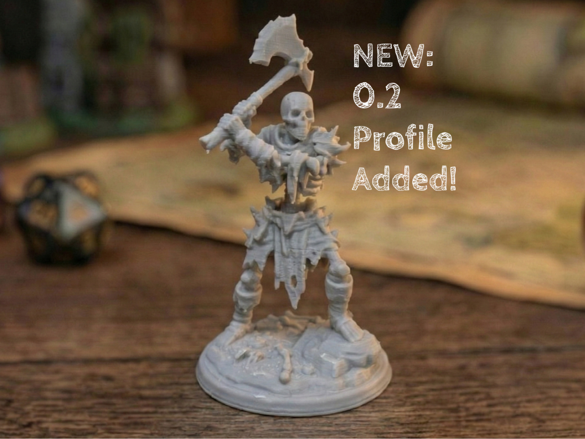 The Undead Marauder - Skeleton Berserker (32mm)