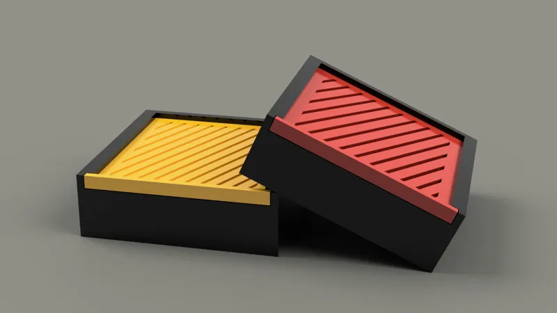 Box with lids