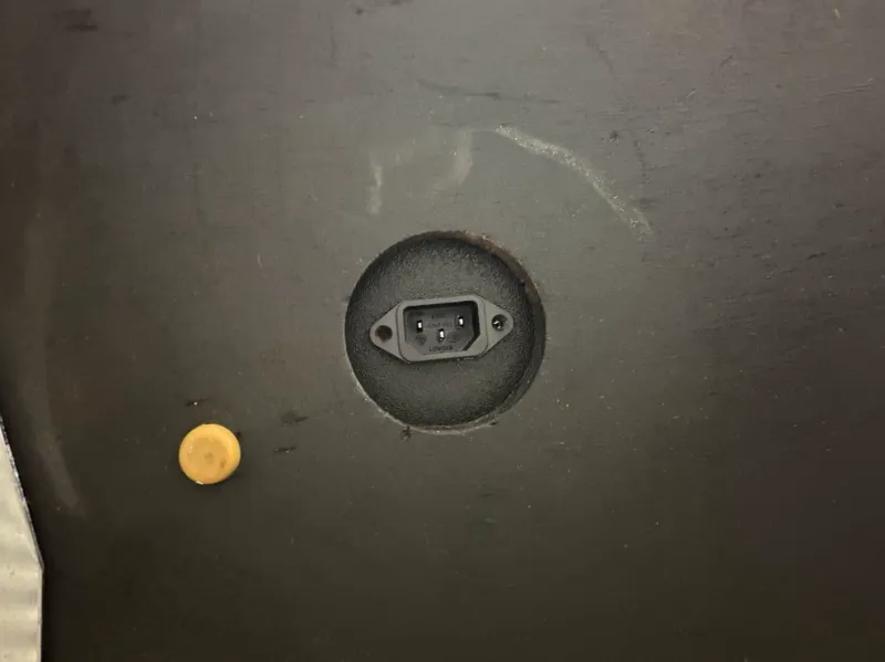 Pinball IEC plug adapter plate