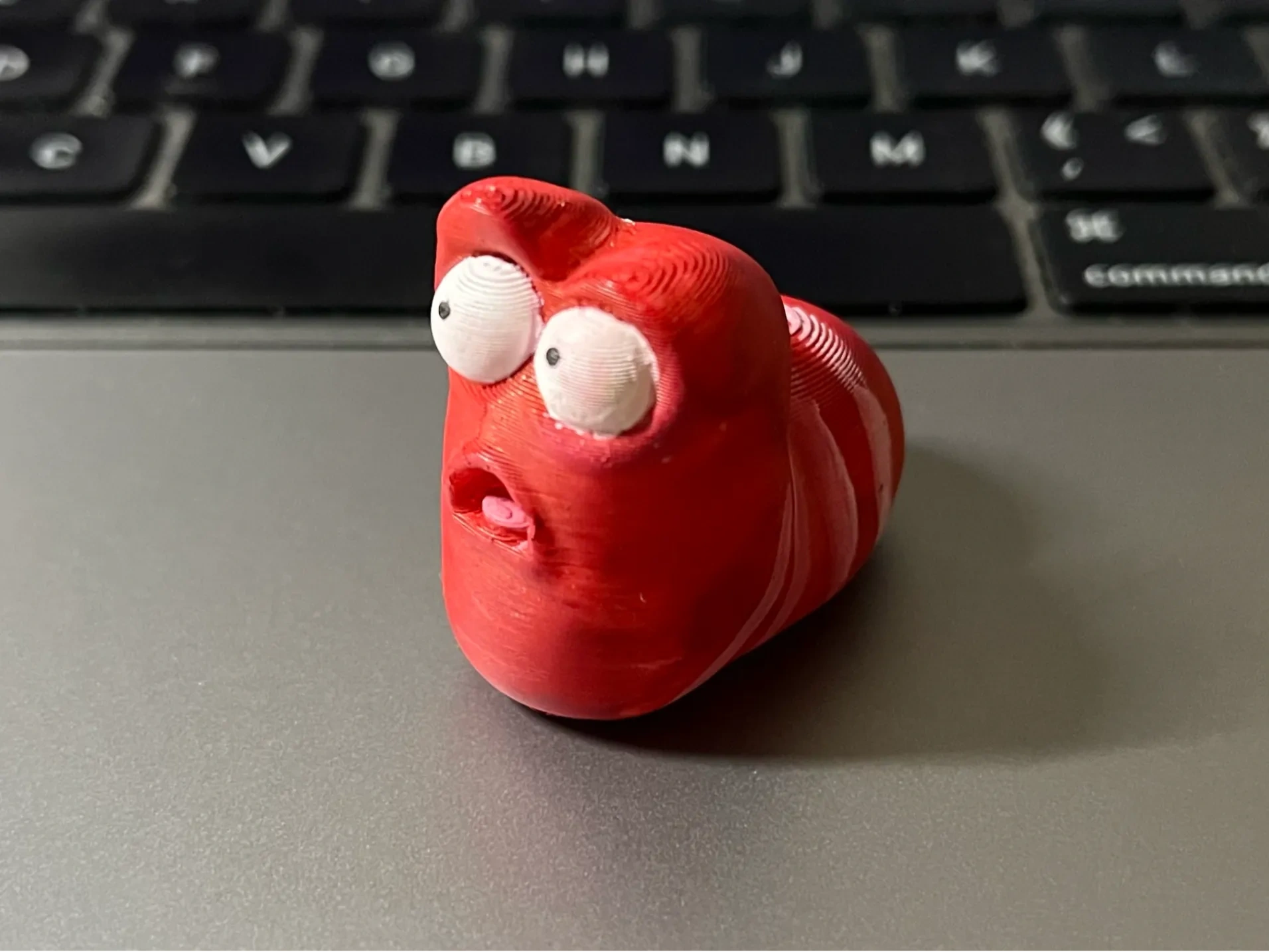Miniatura 2 do modelo 3D 爆笑虫子(红虫)
