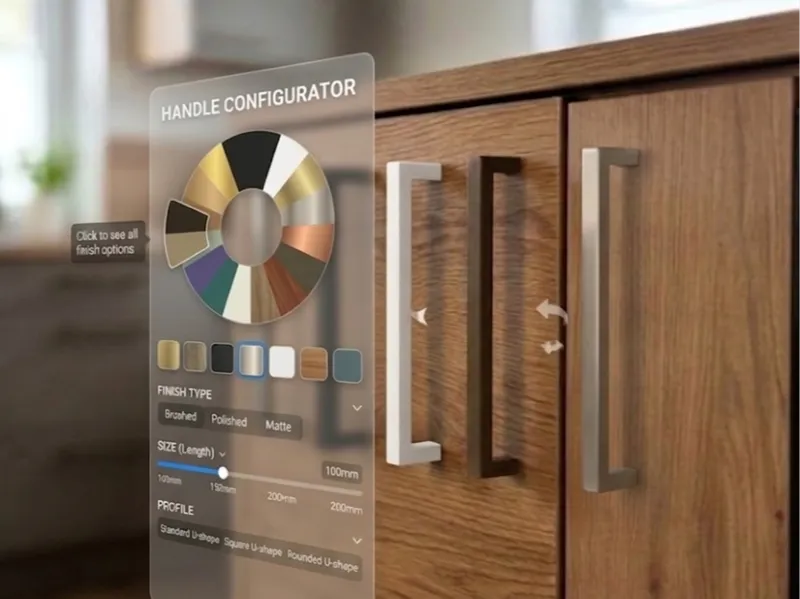 CONFIGURATOR | Configure Your Own Cabinet Handles