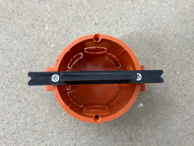 Mount for 68 mm Flush Wall Boxes
