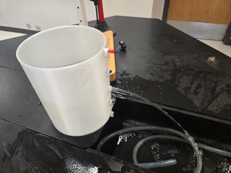Torricelli's Law Demonstration Tube