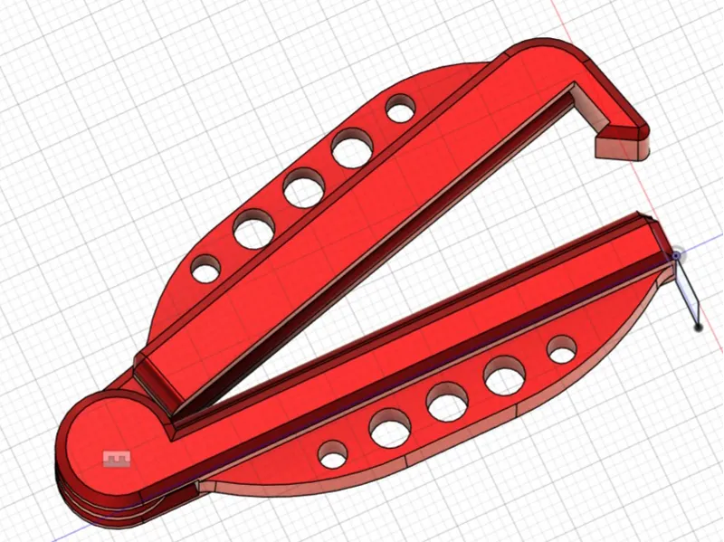 bag clip rinforzato antipiega