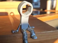 Clé articulée flexible avec pattes — photo 1