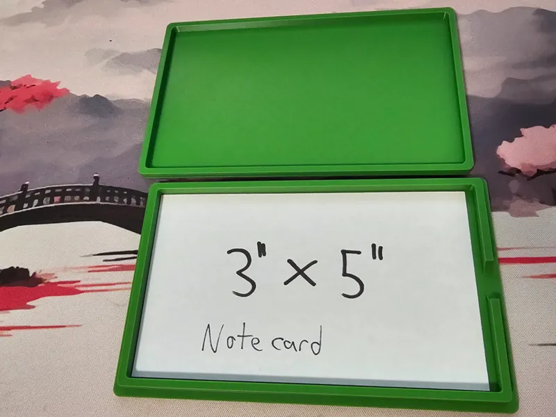 3 x 5 Notecard Memento Case