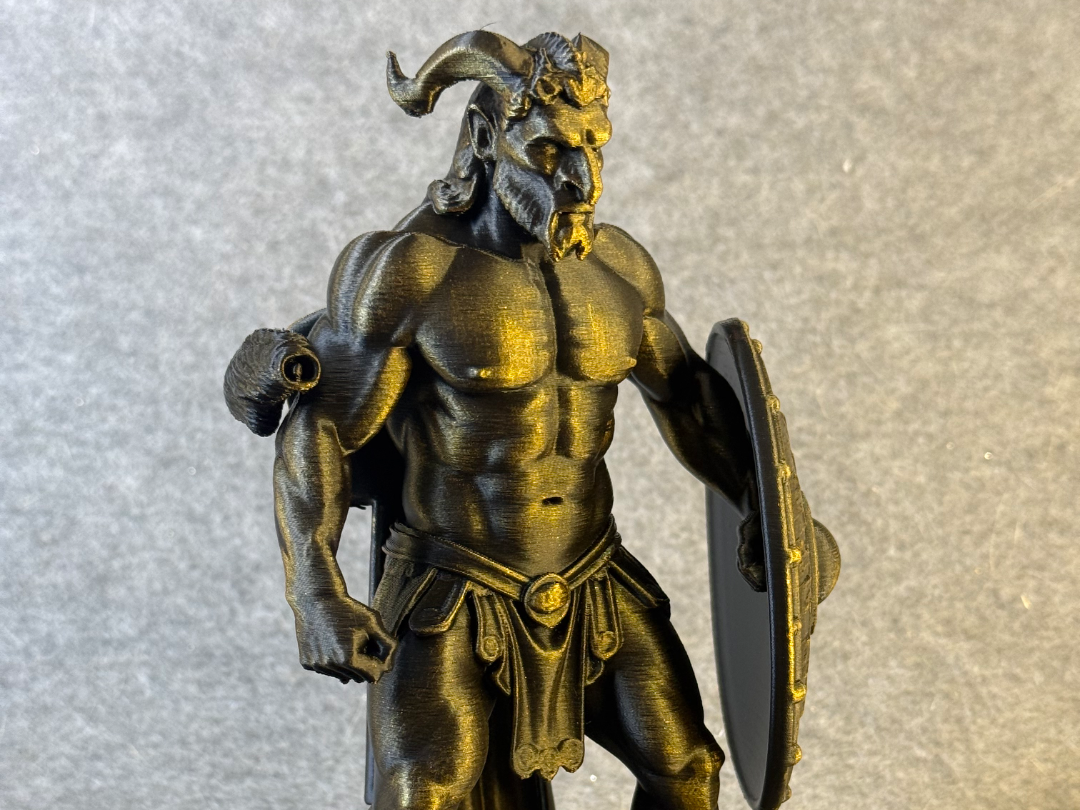 Minotaur Guardian – Mythological Warrior Statue