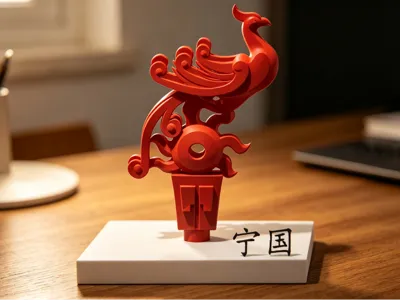 Phoenix ornament