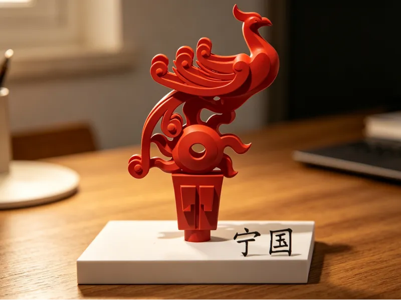 凤凰摆件