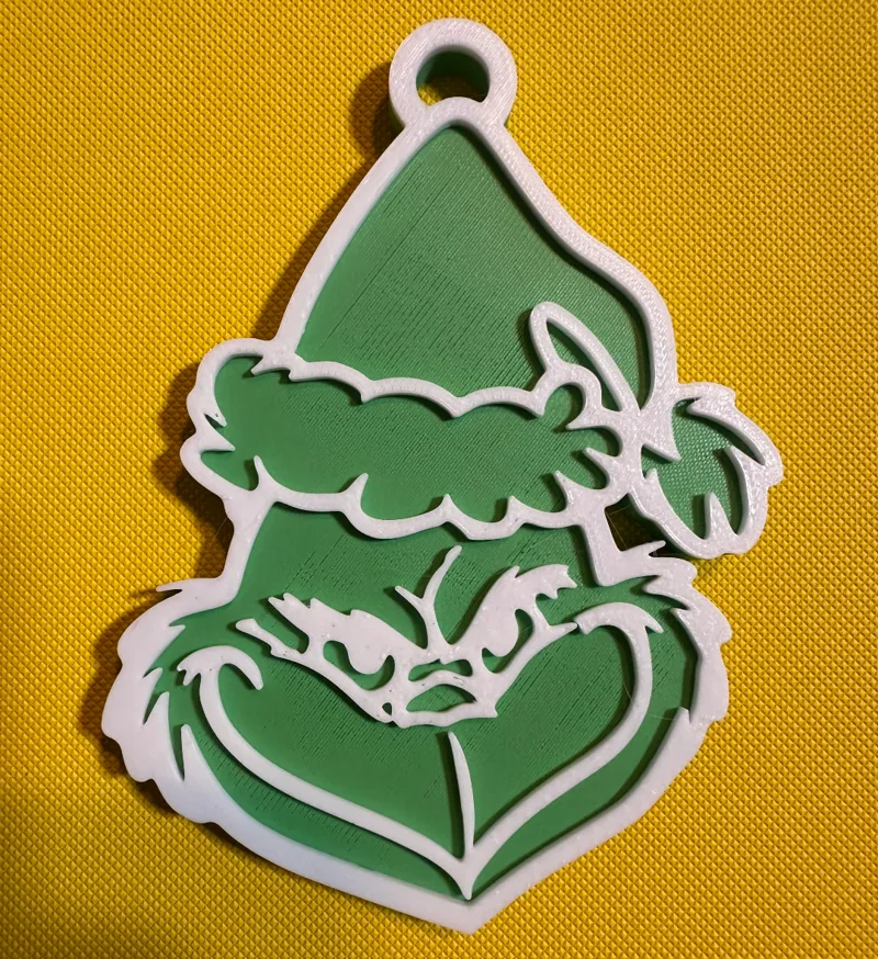 Grinch Christmas Ornament