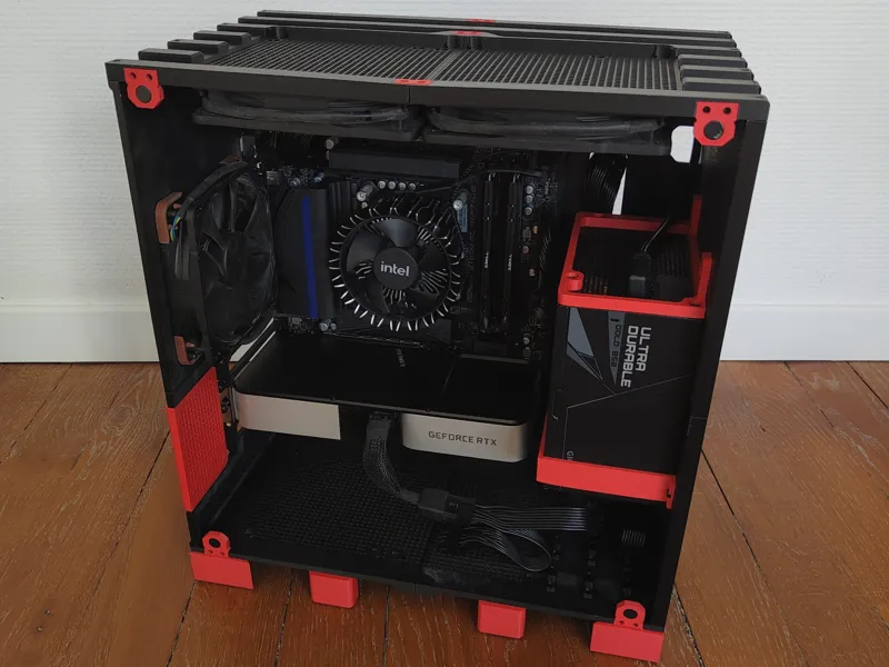 LxW Basic Plus - A Free Feature-Packed mATX Case !