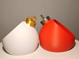 Christmas candy ornament