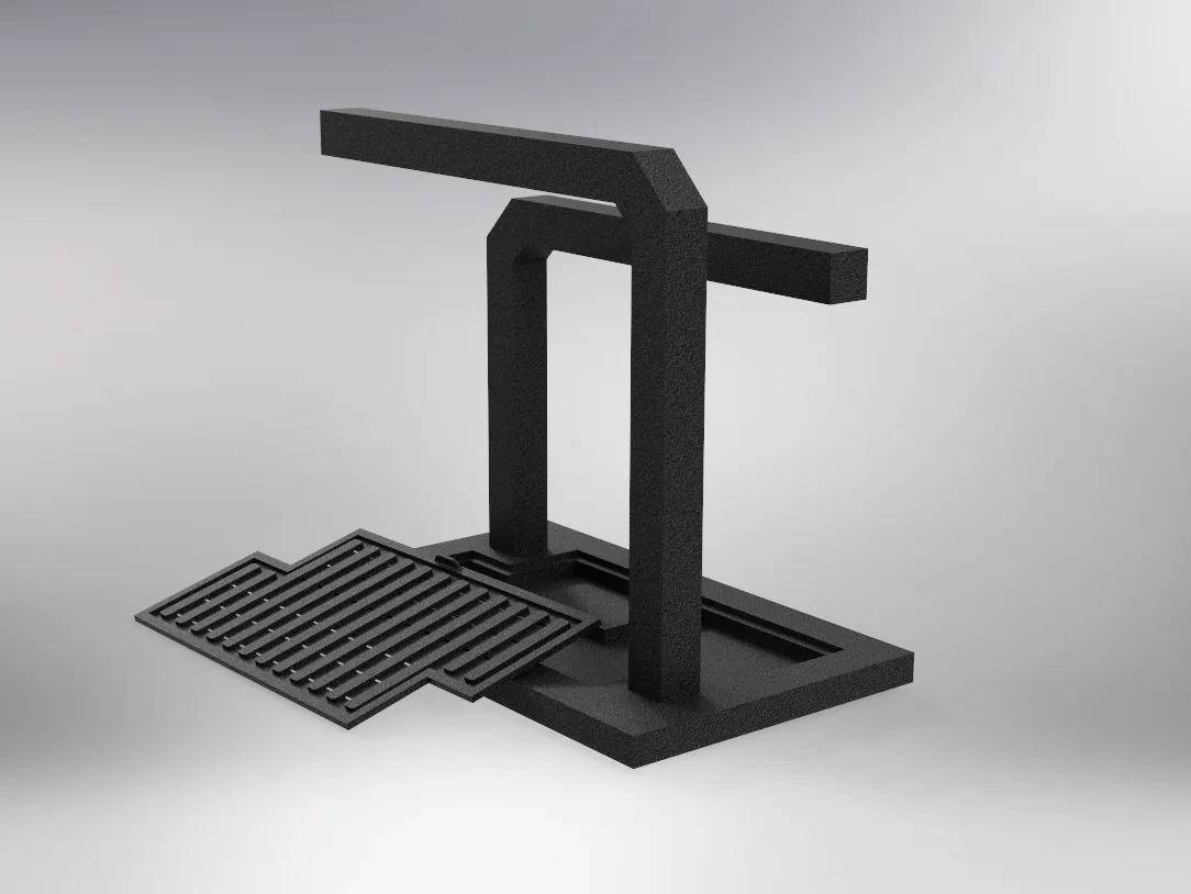 Sink Organizer with Cloth Holder and Drip Tray view 3