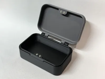 Hinged Box (With Magnetic Latch) - Free 3D Print Model - MakerWorld
