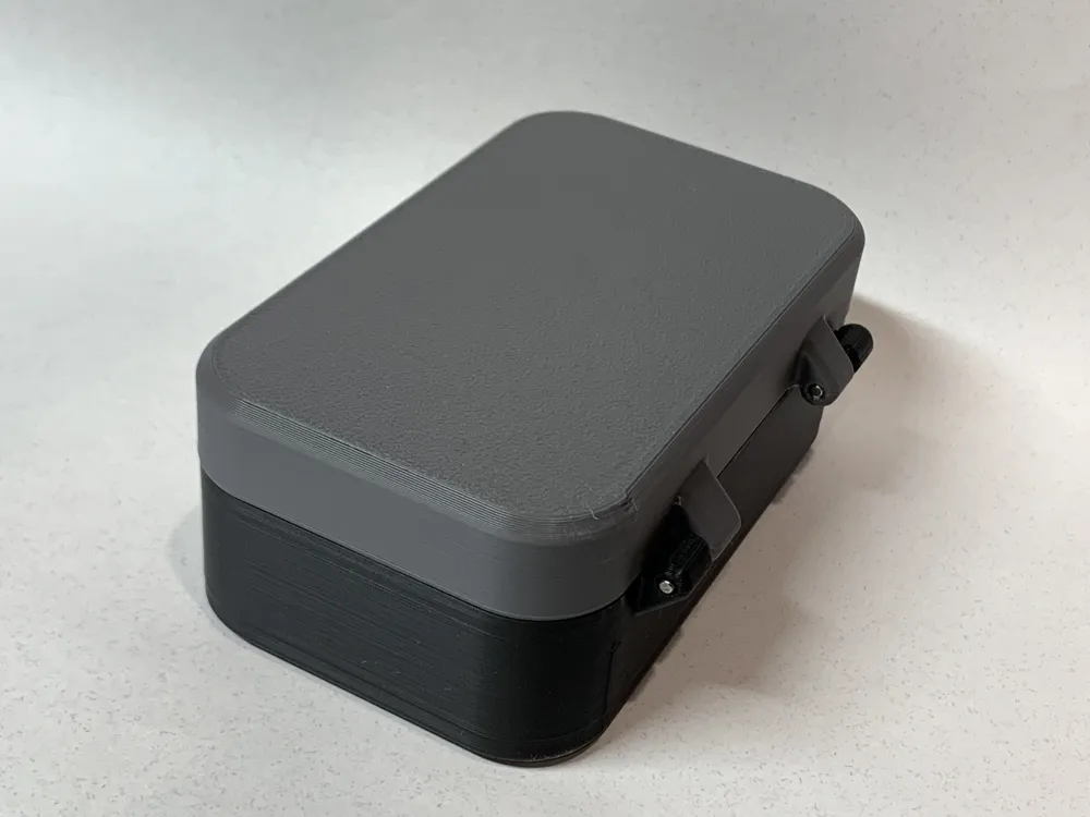Hinged Box (With Magnetic Latch) - Free 3D Print Model - MakerWorld