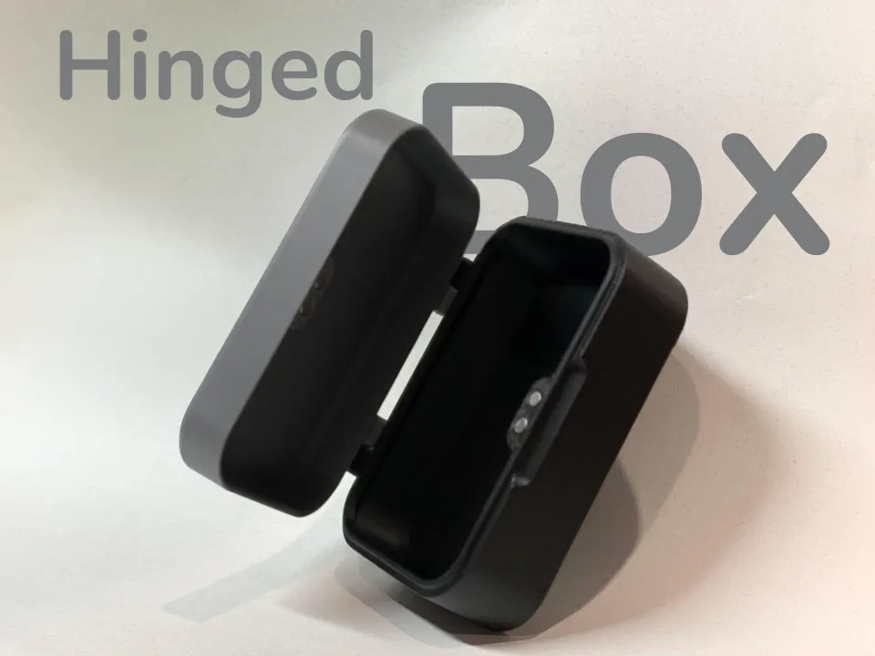Hinged Box (With Magnetic Latch) - Free 3D Print Model - MakerWorld