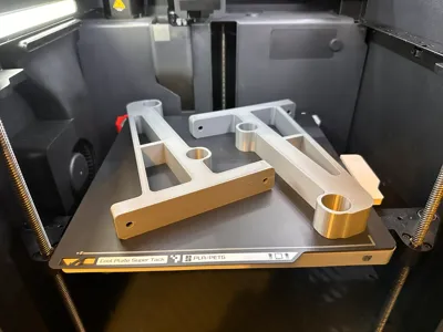 Filament rack bracket for 21mm Dowel