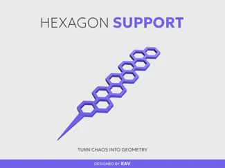 Hexagon Flower Support