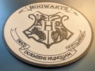 Hogwarts coaster - large