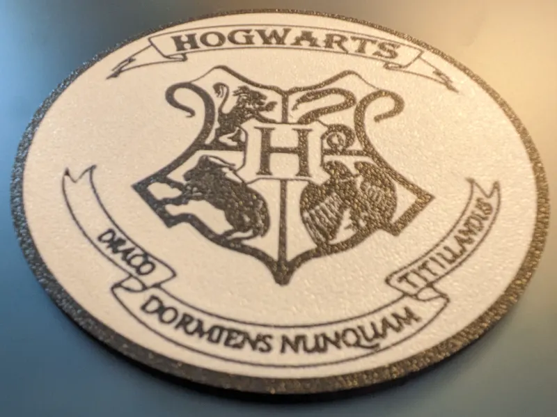 Hogwarts coaster - large
