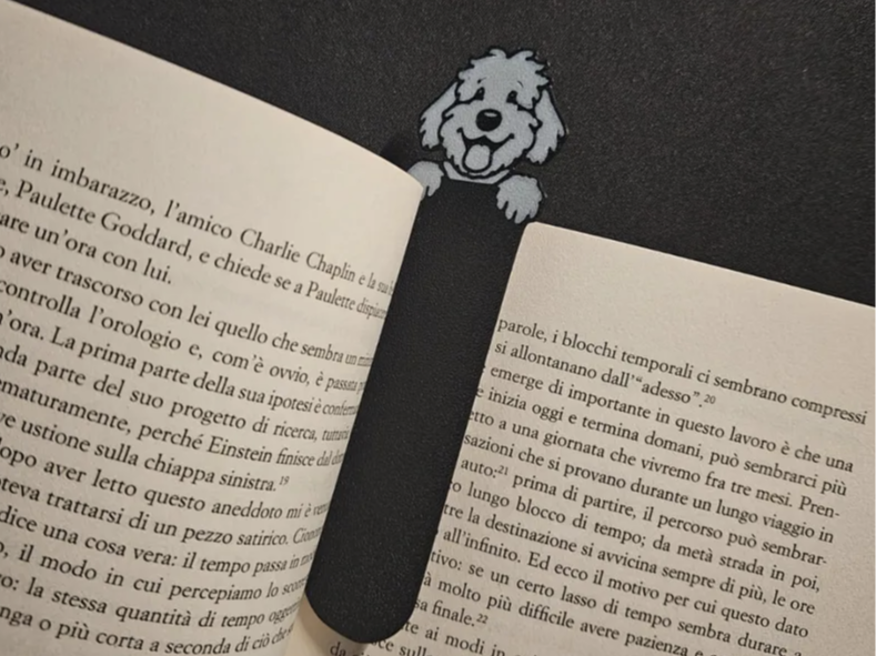 Dog lovers BookMark - Poodle