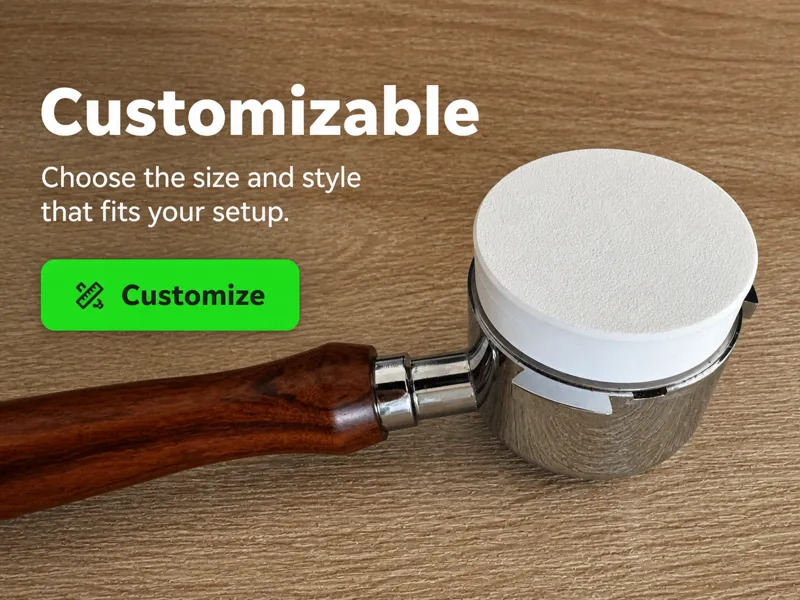 Customizable Espresso Coffee Distributor / Leveler