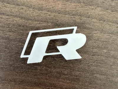 Logo R Volkswagen Golf