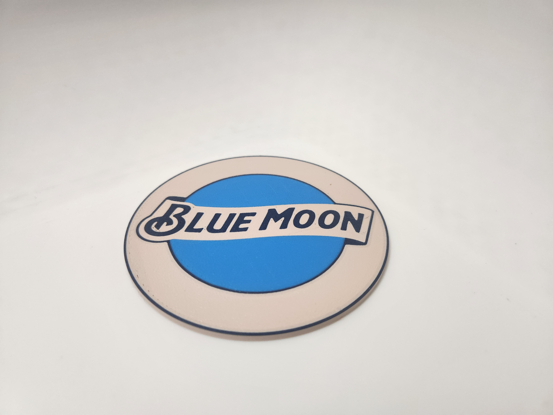 Blue Moon coaster and caddy/holder