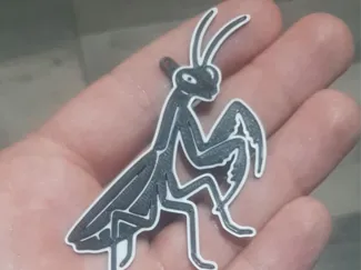 Mantis keychain