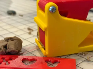 Playdoh Extruder, Handle with Safety Stop