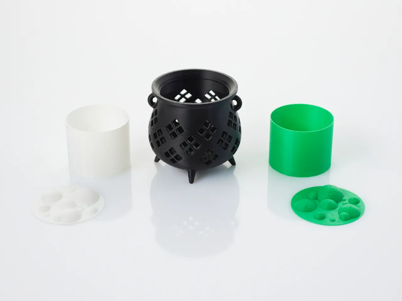 Cute Witch's Cauldron Tea Light view 4