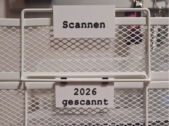 Beschriftungsschilder für IKEA Drönjöns