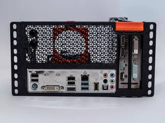 3U 10 Zoll Rackmount Mini-ITX Dual-GPU