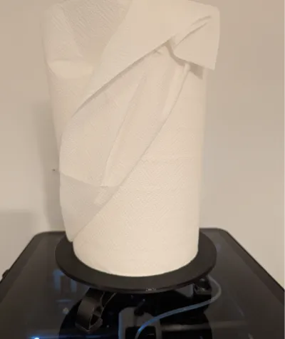 Freestanding Paper Roll Holder for Large Rolls