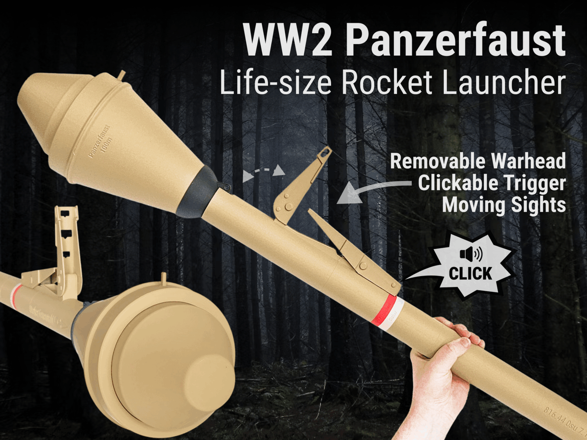 Life-size WW2 Panzerfaust Rocket Launcher