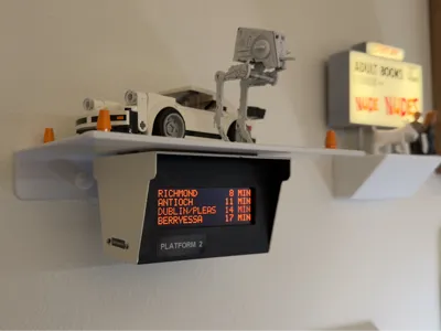 Mini BART Platform Display