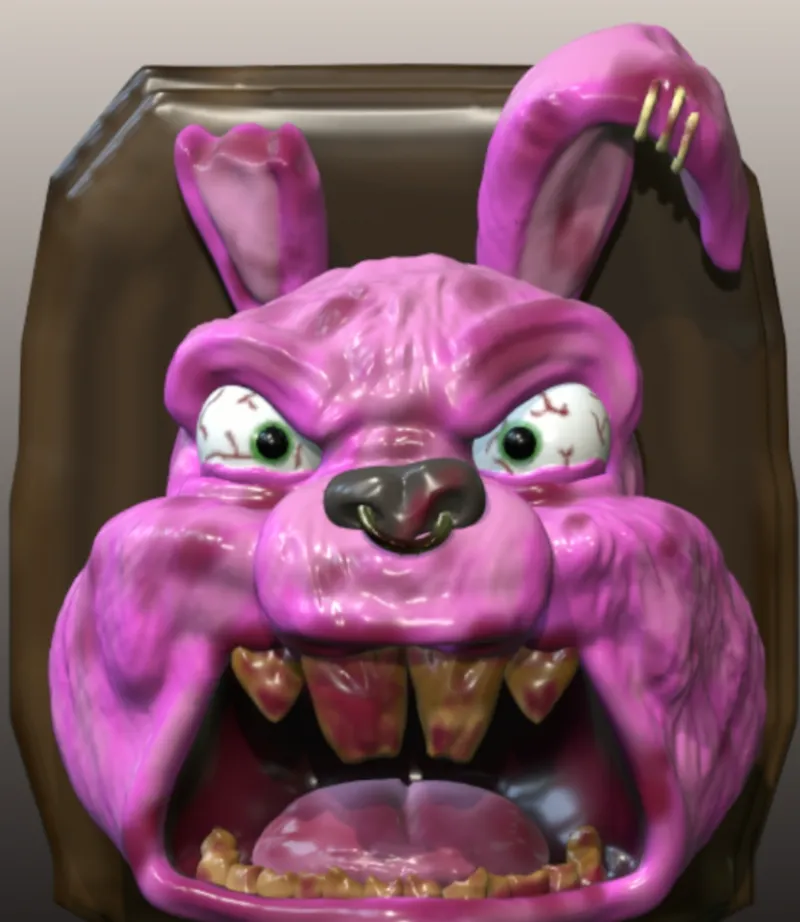 Angry bunny