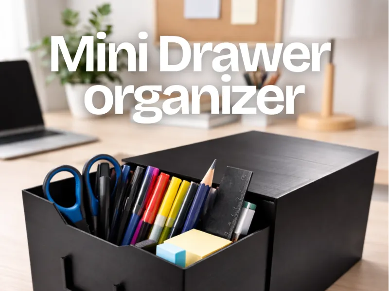 Minimalist Mini Drawer Organizer 