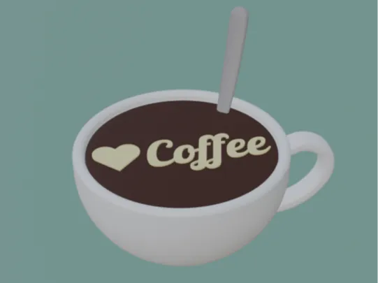 Coffee cup container