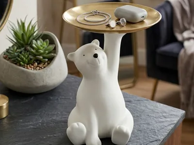 Bear organizer home decoration