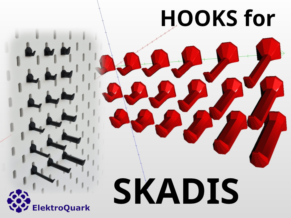 SKADIS Storage Wall hooks
