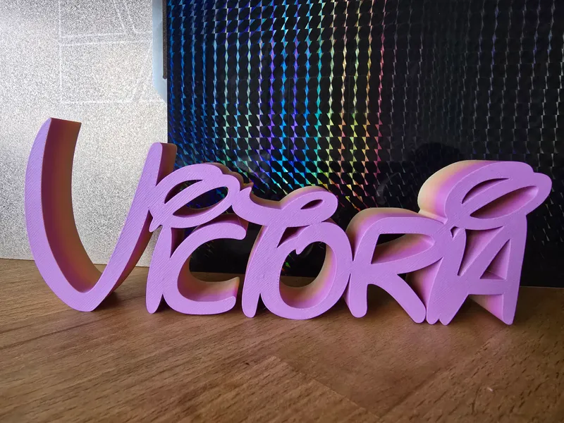 Name plate Victoria