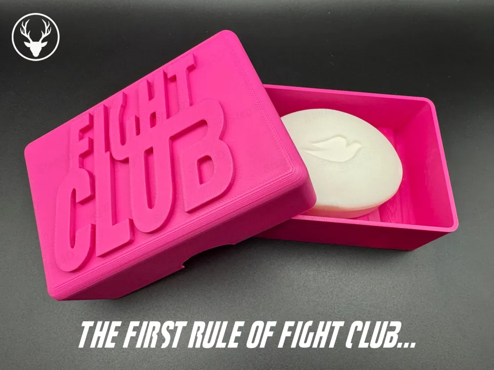 Fight Club Soap Case - Free 3D Print Model - MakerWorld