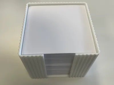 Memo Pad Holder 99x99x85