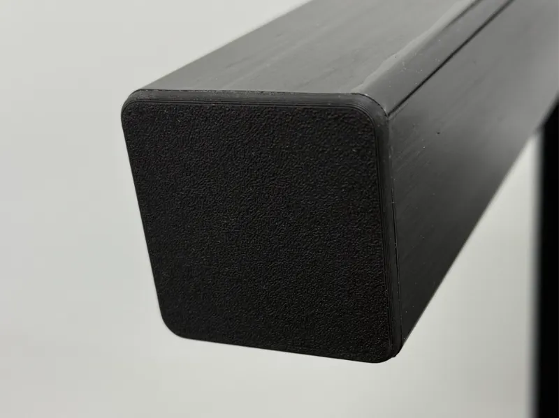 Box Tubing End Cap - 2x2x0.125in.