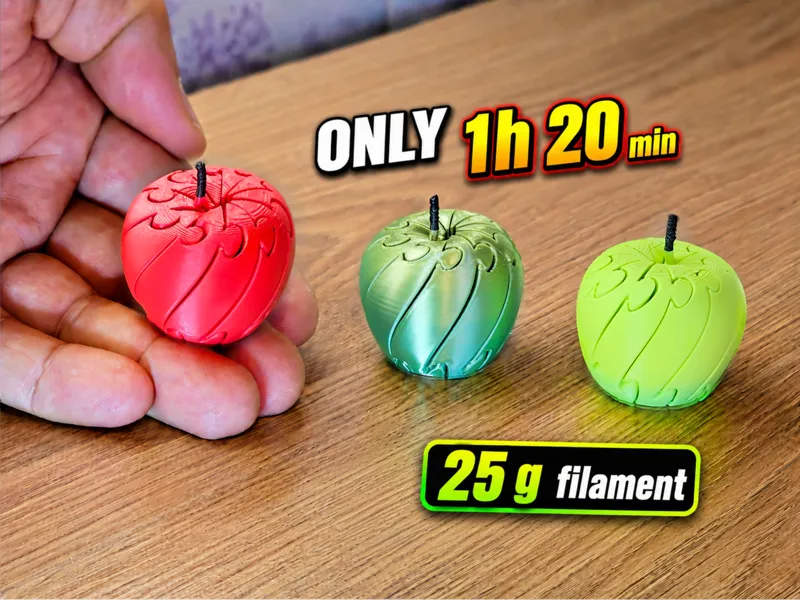 Twisty Fidget Apple 25g